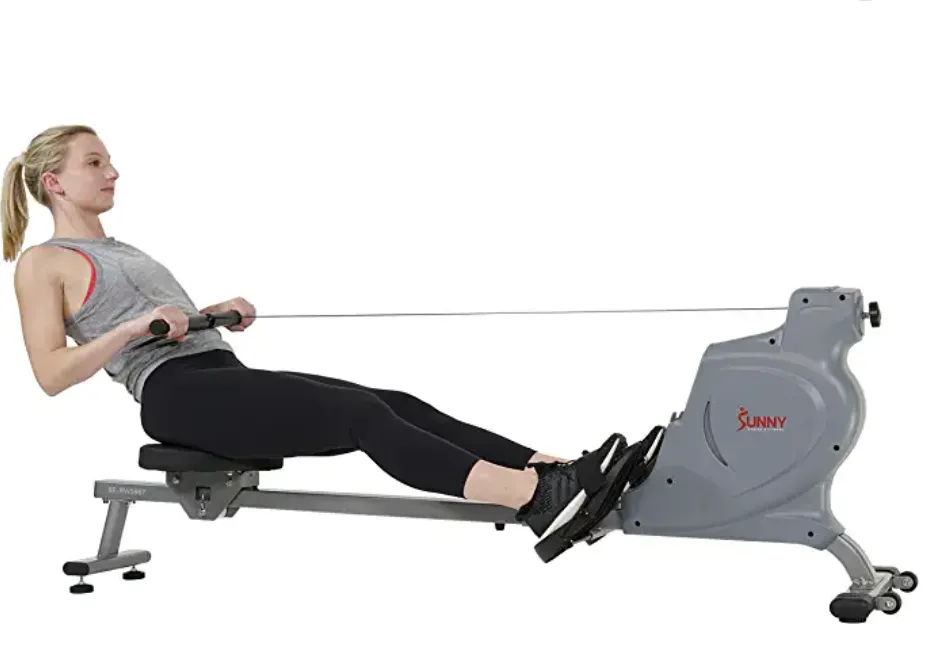 Top Pick for toning your whole body: Sunny Magnetical Rowing Machine