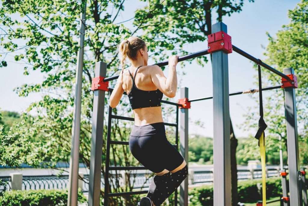outdoor home gym