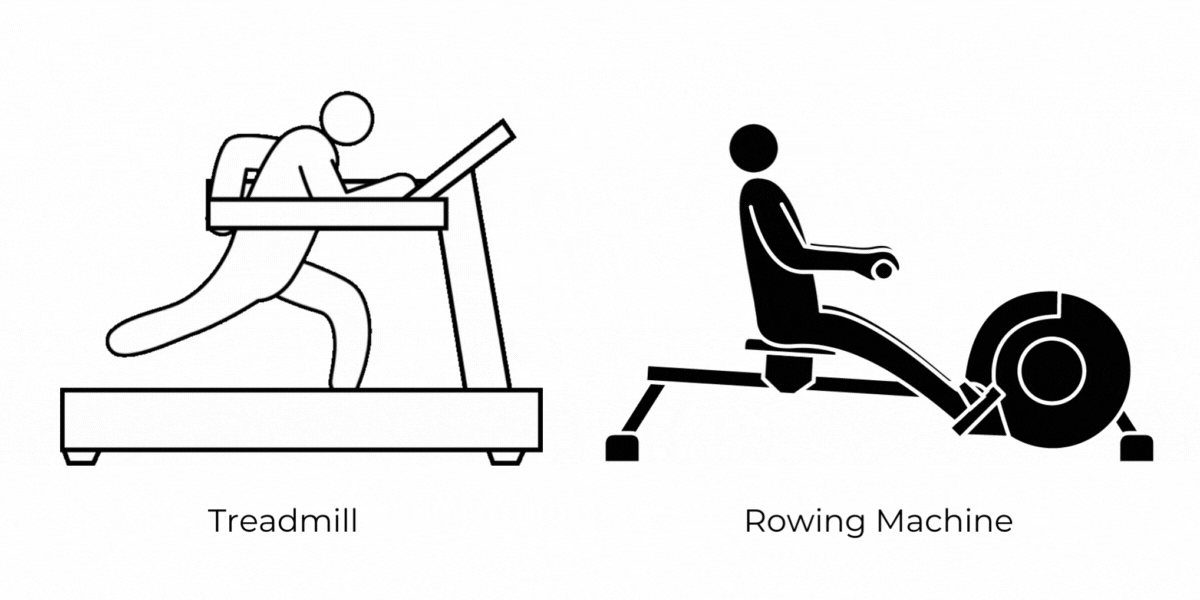 rower vs treadmill