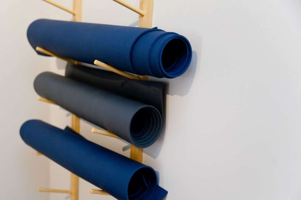 Use a Yoga Mat Holder